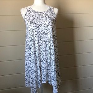Tucker + Tate Girls High-Low Floral Tank Dress – Size XL (14/16)